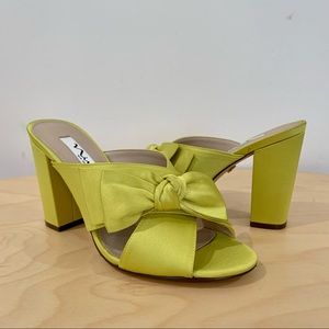 Nina “Samina” Satin Heeled Sandals